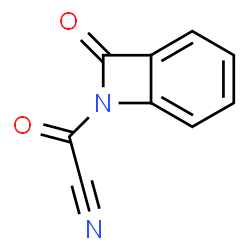 1(2)-Benzazeteglyoxylonitrile,2-keto- (2CI)结构式