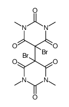 5,5'-dibromo-1,3,1',3'-tetramethyl-[5,5']bipyrimidinylhexaone Structure