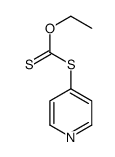 Carbonodithioic acid, O-ethyl S-4-pyridinyl ester (9CI) structure