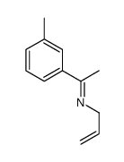 1-(3-methylphenyl)-N-prop-2-enylethanimine Structure