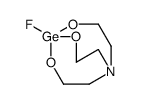 5-fluoro-4,6,11-trioxa-1-aza-5-germabicyclo[3.3.3]undecane Structure