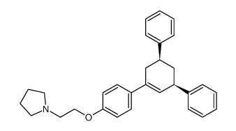 1--3,5-diphenylcyclohex-1-ene Structure