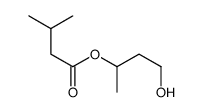 4-hydroxybutan-2-yl 3-methylbutanoate Structure