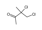 2-Butanone,3,4-dichloro-3-methyl- Structure