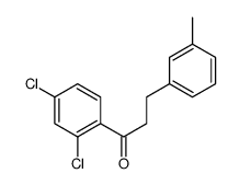 2',4'-DICHLORO-3-(3-METHYLPHENYL)PROPIOPHENONE图片