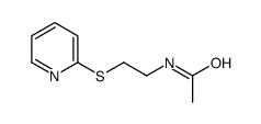 Acetamide, N-[2-(2-pyridylthio)ethyl]- (7CI)结构式