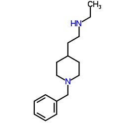 2-(1-Benzyl-4-piperidinyl)-N-ethylethanamine Structure