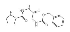 benzyl N-[(pyrrolidine-2-carbonylamino)carbamoylmethyl]carbamate picture