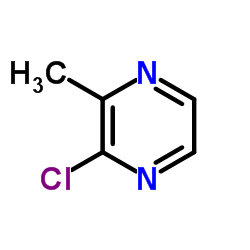2-氯-3-甲基吡嗪结构式