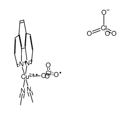 [Cu(ClO4)(1,10-phenanthroline)(MeCN)2]n(ClO4)n结构式