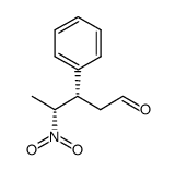 (3S,4R)-4-nitro-3-phenylpentanal Structure