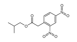 (2,4-dinitro-phenyl)-acetic acid isobutyl ester Structure