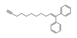 1,1-diphenylundec-1-en-10-yne结构式