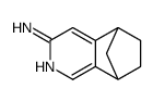 5,8-Methanoisoquinolin-3-amine, 5,6,7,8-tetrahydro Structure