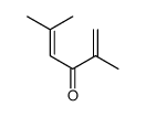 2,5-dimethylhexa-1,4-dien-3-one Structure