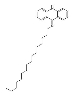 N-hexadecylacridin-9-amine结构式