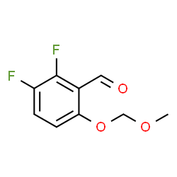 2,3-Difluoro-6-(methoxymethoxy)benzaldehyde structure