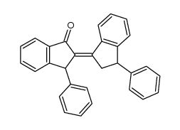 3,3'-diphenyl-2,3-dihydro-3'H-[1,2']biindenyliden-1'-one结构式