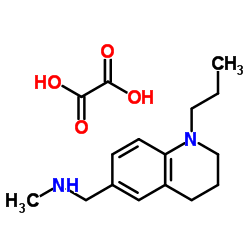 METHYL-(1-PROPYL-1,2,3,4-TETRAHYDRO-QUINOLIN-6-YL-METHYL)-AMINE OXALATE结构式