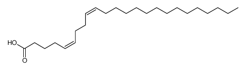 (5Z,9Z)-5,9-tetracosadienoic acid Structure