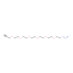 Propargyl-PEG6-N3 Structure