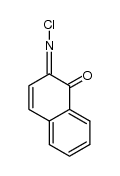 N-chloro-1,2-naphthoquinone 2-imine结构式