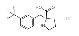 (S)-2-(3-(TRIFLUOROMETHYL)BENZYL)PYRROLIDINE-2-CARBOXYLIC ACID HYDROCHLORIDE图片