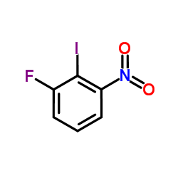 2-碘-3-氟硝基苯结构式