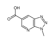 3-methyl-3H-[1,2,3]triazolo[4,5-b]pyridine-6-carboxylic acid(SALTDATA: FREE) Structure