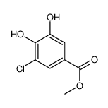 Methyl 3-chloro-4,5-dihydroxybenzoate结构式