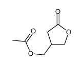 (5-oxooxolan-3-yl)methyl acetate Structure