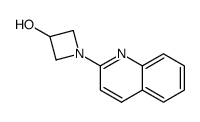 1-quinolin-2-yl-azetidin-3-ol Structure