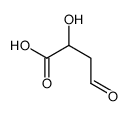 2-hydroxy-4-oxobutanoic acid Structure