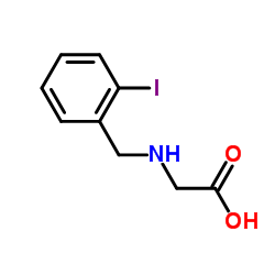 N-(2-Iodobenzyl)glycine结构式