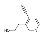 3-(2-hydroxyethyl)isonicotinonitrile Structure