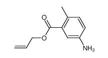 Benzoic acid, 5-amino-2-methyl-, 2-propenyl ester (9CI) structure