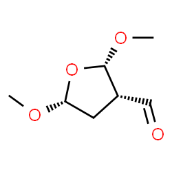 3-Furancarboxaldehyde, tetrahydro-2,5-dimethoxy-, [2S-(2alpha,3alpha,5alpha)]- (9CI)结构式