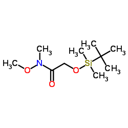 2-(叔丁基二甲硅氧基)-N-甲氧基-N-甲基乙酰胺图片