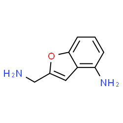 2-Benzofuranmethanamine,4-amino- structure