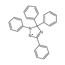 2,3-Dihydro-2,3,3,5-tetraphenyl-1H-1,2,4-triazol-1-yl结构式