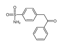 4-phenacylbenzenesulfonamide Structure