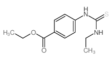 ethyl 4-(ethylthiocarbamoylamino)benzoate结构式