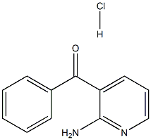 (2-Amino-pyridin-3-yl)-phenyl-methanone hydrochloride结构式