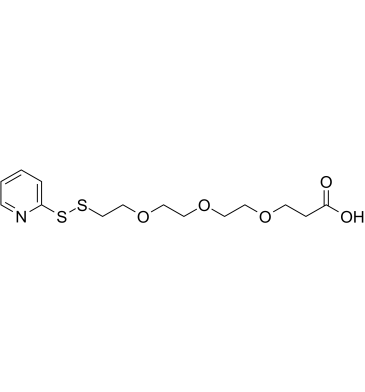 Acid-PEG3-SSPy structure