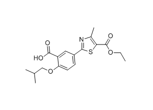 非布索坦杂质55结构式