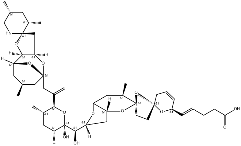 原多甲藻酸毒素1结构式