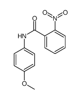 N-(4-甲氧基苯基)-2-硝基苯甲酰胺图片