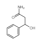 Benzenepropanamide,b-hydroxy- structure