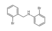 N-(o-bromophenyl)-o-bromobenzylamine结构式