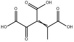 1-Oxo-2-butene-1,2,3-tricarboxylic acid Structure